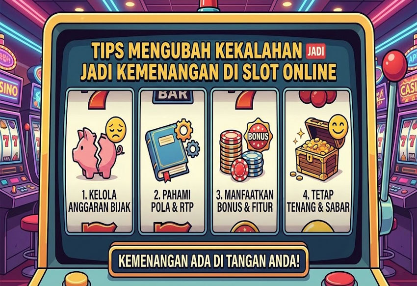 Tips Mengubah Kekalahan Jadi Kemenangan di Slot Online
