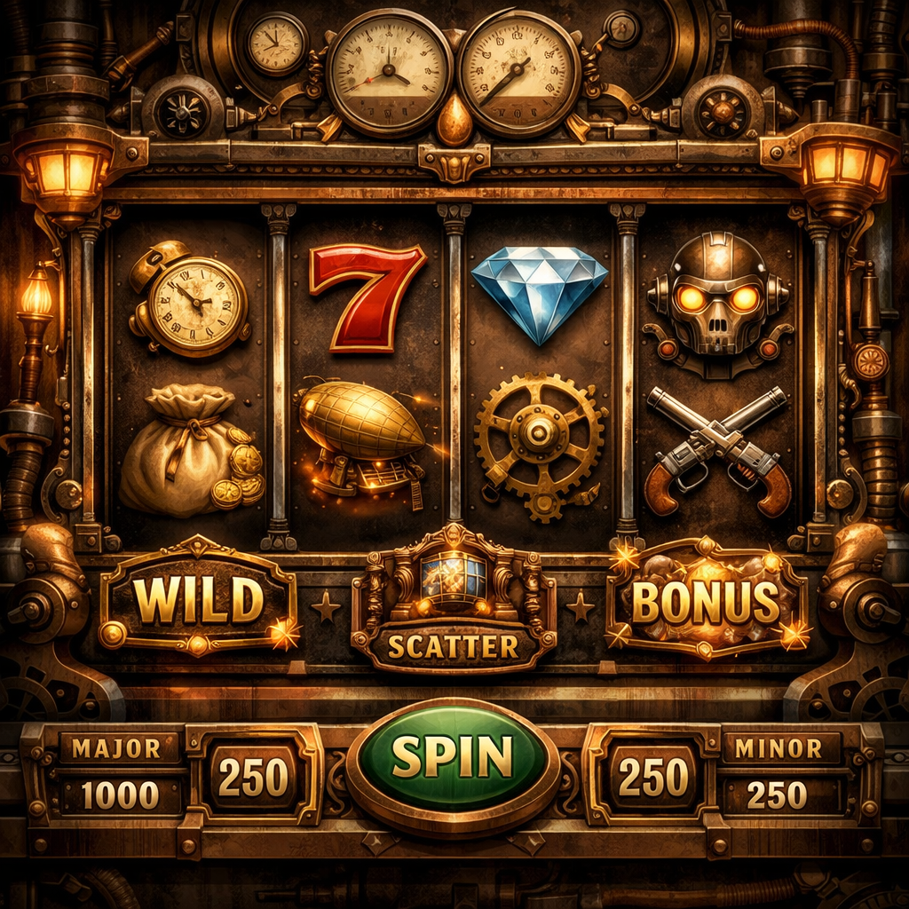 Slot Bertema Mesin Kuno yang Klasik